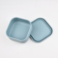 Квадратен силиконски контејнер за ужина за чување храна за оброци