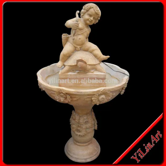 Natural Stone Water Fountain, Hand Carved Marble Stone Fountain