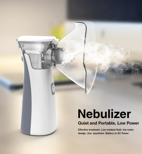 Nebulizer Perubatan Boleh Diisi Semula Bergerak