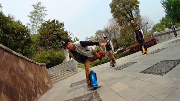 solowheel style standing scooter self-balancing unicycle