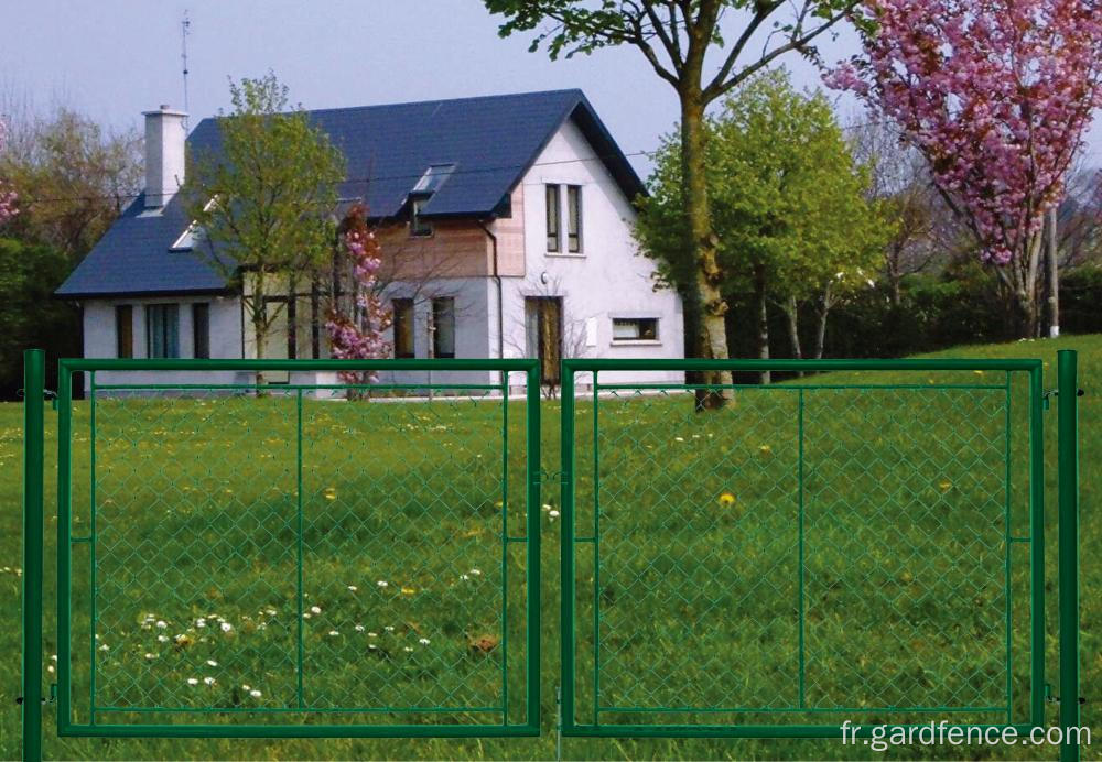 Porte de jardin pour clôture grillagée