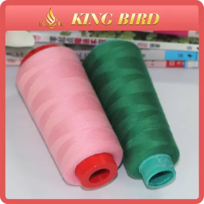 Dyed Pattern Industrial Coats Sewing Thread Silicone Oil
