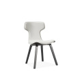 Lovely Unique Fantastic New Style White Wax Wood Dining Chair