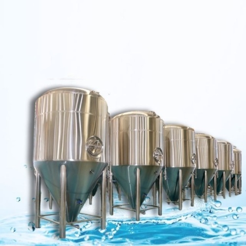 Beer Conical Jacketed Fermenter 300L 500L Fermentation Tank