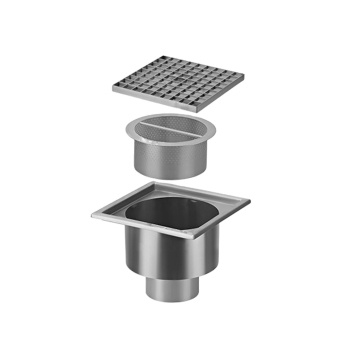Kitlalong Restaurant Stainless Steel Anti-odor Square Floor Drainage Systems
