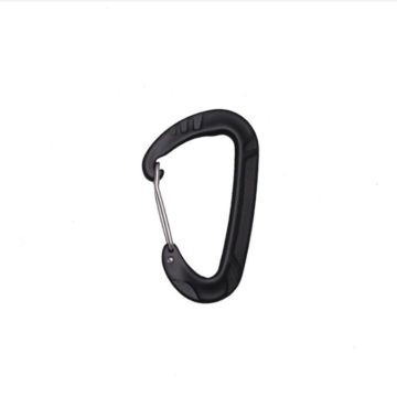 WATOWER 12KN wiregate carabiner hook aluminum alloy 81*48mm