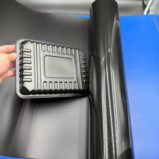 Good Quality Thermoforming Black PP/EVOH/PP Plastic Sheet