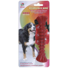 Percell 6 &quot;Nylon Dog Chew Спиральный Костяной Малиновый Запах