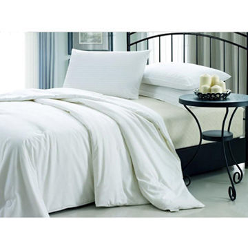 Linen tempat tidur Hotel, terbuat dari 100% katun, 40-an benang Count