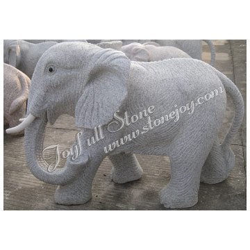 Granite Elephant Animal Statues