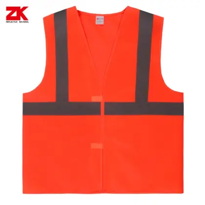 Orange sport reflective clothing