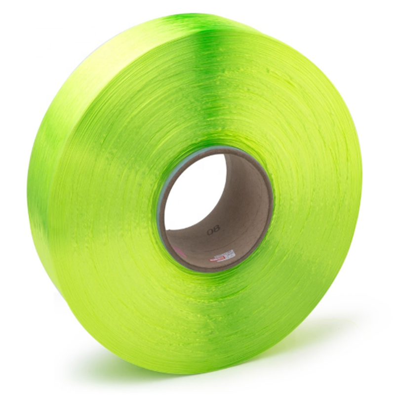 High Strength Green Dyed Fdy Textiles Fabric Yarn
