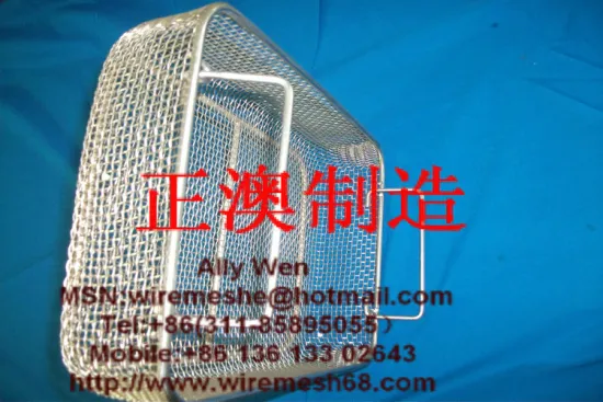 metal wire mesh bread basket