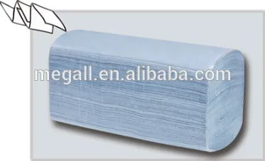 Blue Z-fold/Multifold Hand Towels