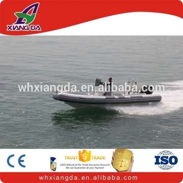 China Large aluminum rib boat
