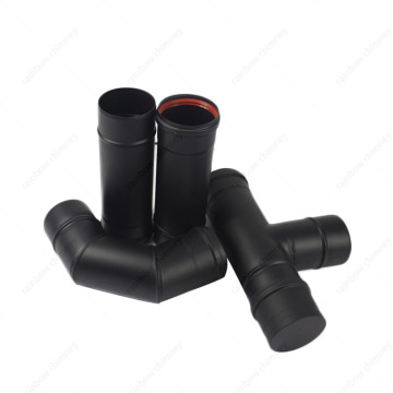 Chimney Flue Pipes Kits Pellet Fogas de parede única