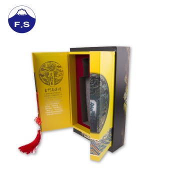 Confezione regalo in carta rigida cartone personalizzato scatola vino