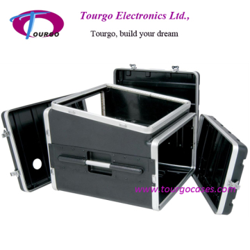 ABS DJ Rack Mixer Case 4u Front/10u Top/6urear