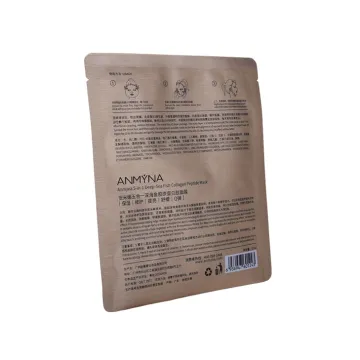Recyclable stand up Plastic bag coffee bag with zipper