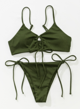 bikini sexy ice silk swimsuit hot spring beach
