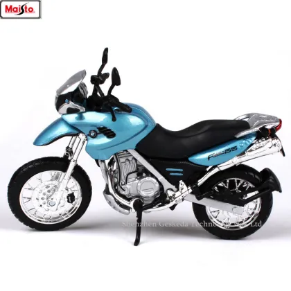 Maisto 1:18 7 styles BMW F650-GS Silvardo original authorized simulation alloy motorcycle model toy car gift collection