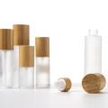 30ml 100ml Bamboo Lid Cosmetic Lotion Pump Bottle