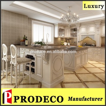 European style kitchen cabinet solid wood