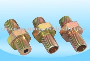 straight connector, male fittings,steel fitting, tube fittings