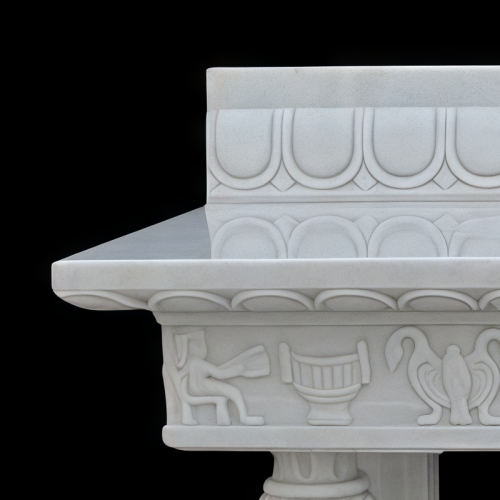 豪華なエジプトの石浴場