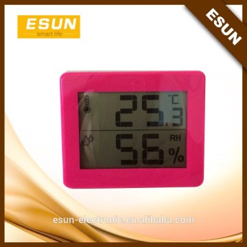 2015 most popular high accuracy digital home indoor thermometer and hygrometer weather station /Weather forecast clock