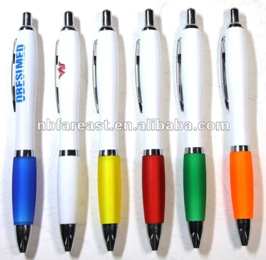 plastic promotional 2012 high quality ball pen