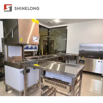 Commercial Dishwasher Machine Freestanding Automatic Dish Washer Machines for Hotel Restaurant