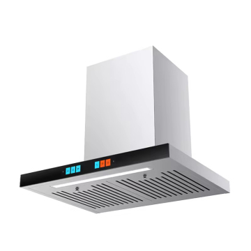 Commercial Side Suction Range Hood with Strong Suction and Auto Cleaning