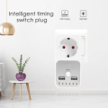 Temporizador de cuenta regresiva con USB Socket EU