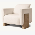 Silla de salón con sofá individual
