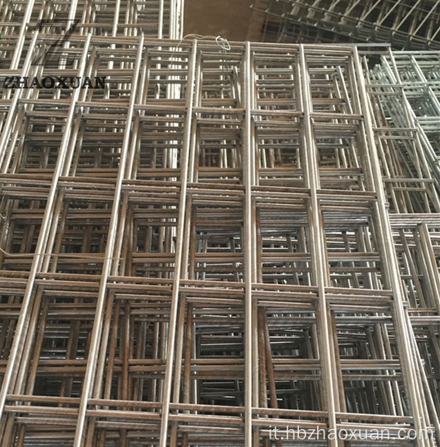 Pannello in rete saldato galvanizzato in ferro zincato