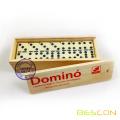 Doppelte sechs Elfenbein Domino-Sets