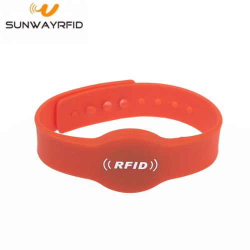 Silicone NFC RFID Bracelet for Swimming Pool