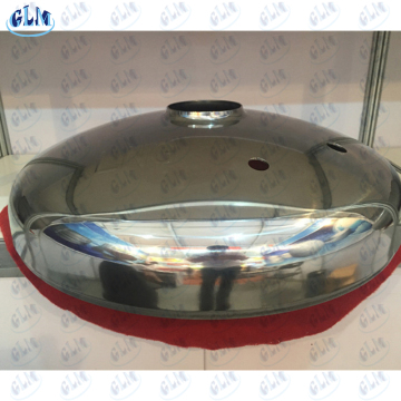 stainless steel dished heads for water storage tank