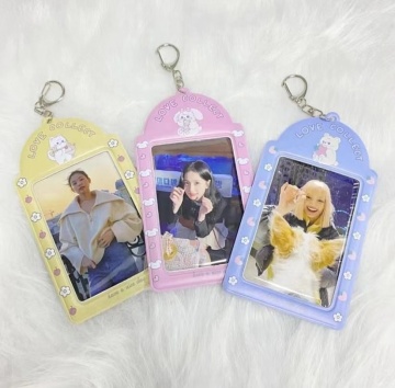 Korean Style PVC Card Cover Case for K-pop Photocard Collection