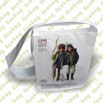 Shoulder Bag with 900gsm PET Nonwoven Fabric, Customized Designs and Printings are Accepted