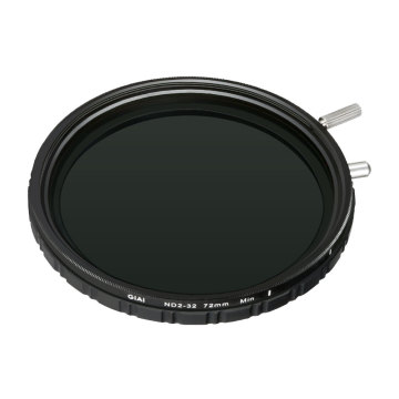 Variable ND Filter 67mm 77mm 72mm 82mm DSLR Camera Lens GA-ND2-32 No Vignetting