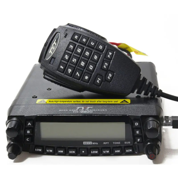 TYT TH-9800 Plus Quad Band 50W Auto Mobile Radiosender mit originaler TYT TH9800 Antenne