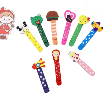 Kawaii Cartoon Animal Wooden Bookmark with Magnet for Binders and Books