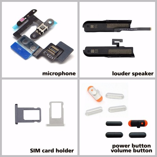 Wholesale cell phone parts,sand blasting spare parts mobile phone camera