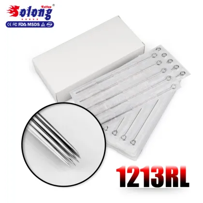 Solong Needles 13RL Body Art Tattoo Needles