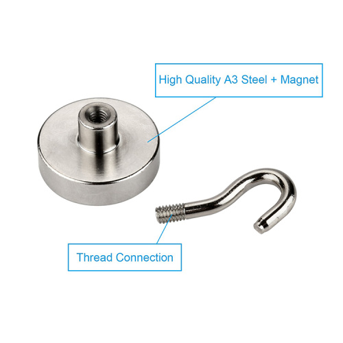 Strong Powerful Hook D32 Neodymium magnet hook Supplier