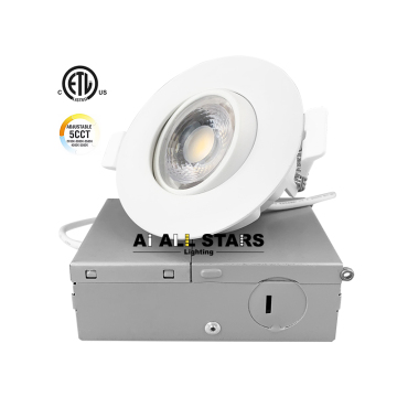 USA ETL Certified 3 Inch Adjustable Anti-glare Dimmable LED Spotlight