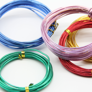 Factory Price DIY Craft Twisted Colored Aluminum Wire for Jewelry