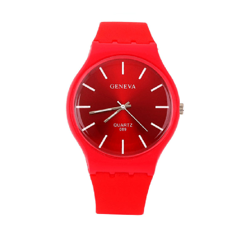 Hot sell colorful silicone swatch watches